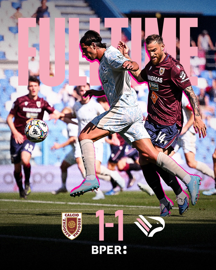 因扎吉执教巴勒莫首战1-1平雷吉亚纳队